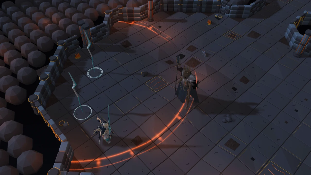 Storm Tyrant unleashes lightning across the Cinderdeep arena.